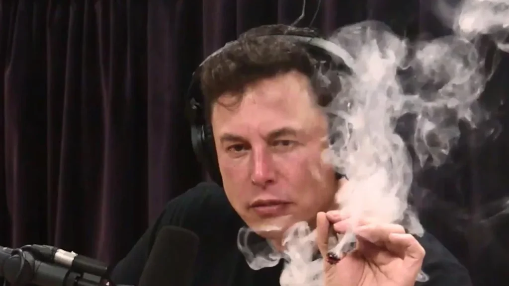 Elon Musk e la marijuana
