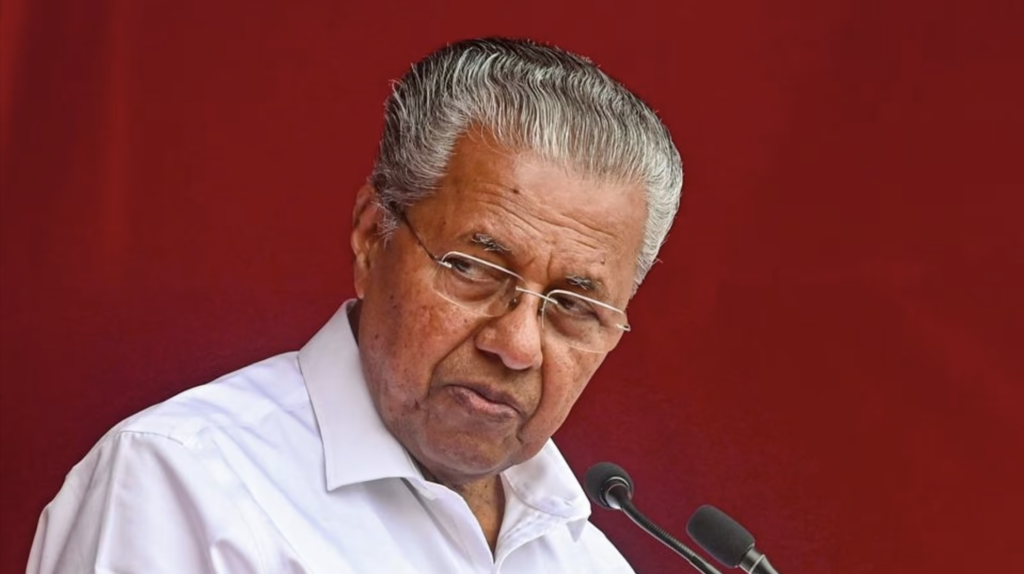 Pinarayi Vijayan, leader del Partito Comunista Indiano Marxista