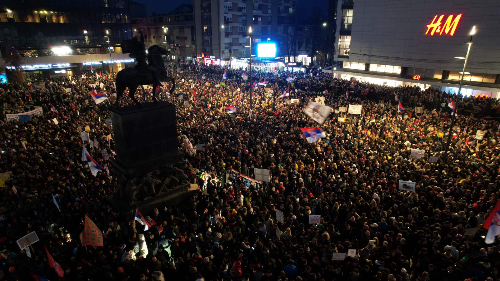 studenti proteste serbia nis